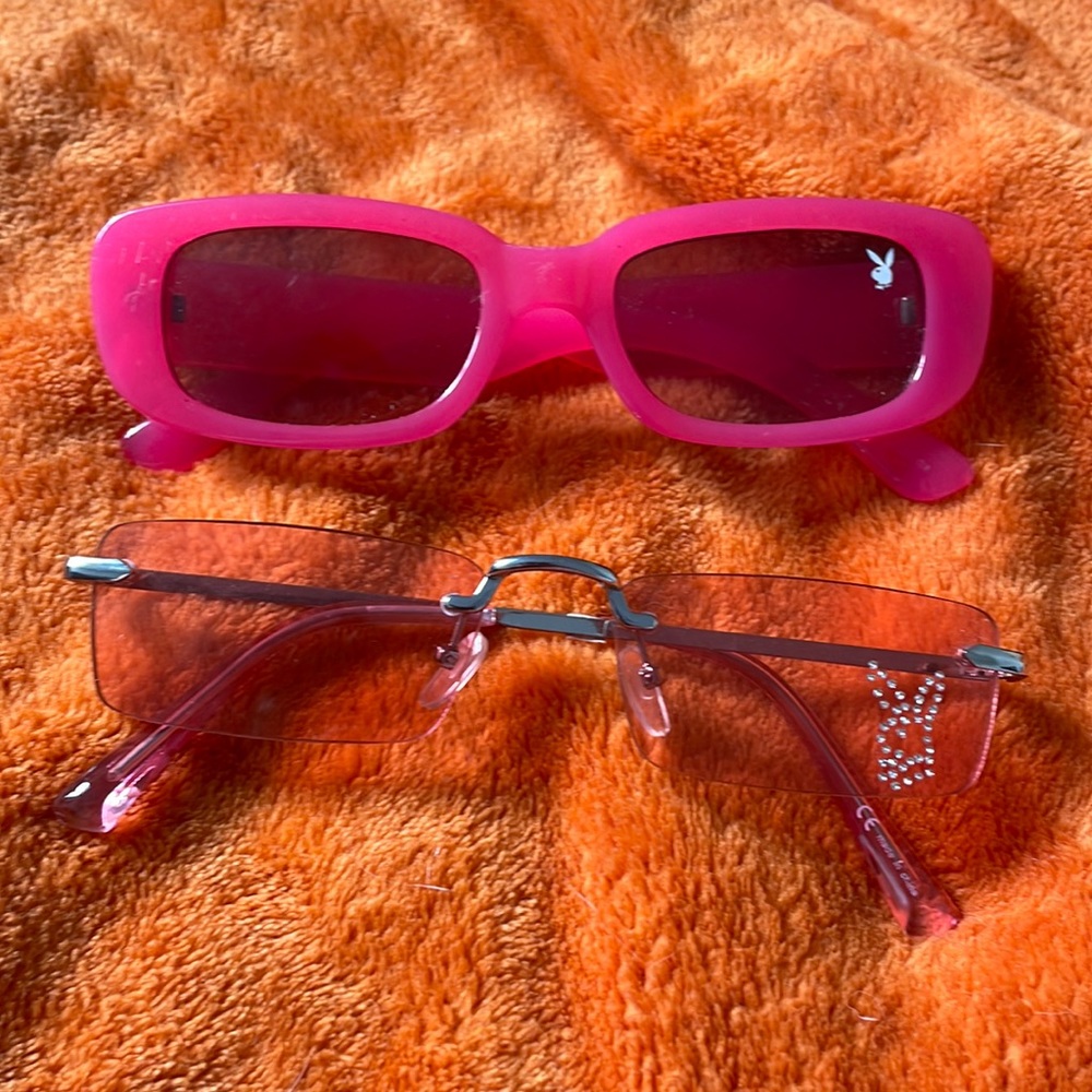 two pairs of playboy sunnies super cute in perfect condition